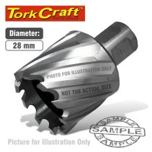 Tork Craft Annular Hole Cutter HSS 28 X 30mm Broach Slugger Bit