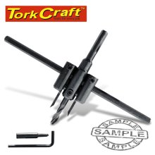 Tork Craft Circle Hole Cutter Adjustable 30-200mm