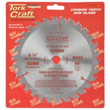 Tork Craft Blade Tct 160 X 30t 20/16 General Purpose Combination Wood