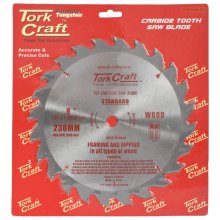 Tork Craft Blade Tct 230 X 24t 16mm General Purpose Rip