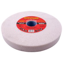 Tork Craft Grinding Wheel 200x25x32mm White Coarse 36gr W/Bushes For Bench Grin