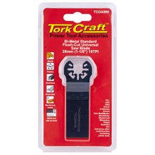 Tork Craft Quick Change Flush Cut Metal Saw Blade 28mm(1-1/8")18tpi