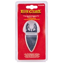 Tork Craft Quick Change Base & Arbor 35mm Fingertip Felt Polishing Pad