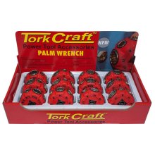 Tork Craft Palm Wrench 8mm,10mm,11mm,13mm,14mm,16mm,17mm - Box Of 12pce