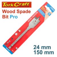 Tork Craft Spade Bit Pro Series 24mm X 150mm