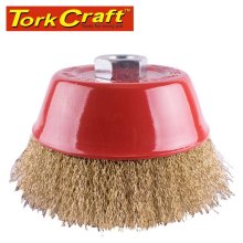 Tork Craft Wire Cup Brush Crimped 125mmxm14 Bulk