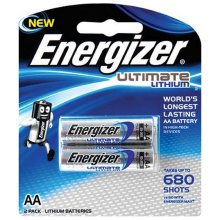 Energizer Energizer Ultimate Lithium: Aa - 2 Pack (Moq6)