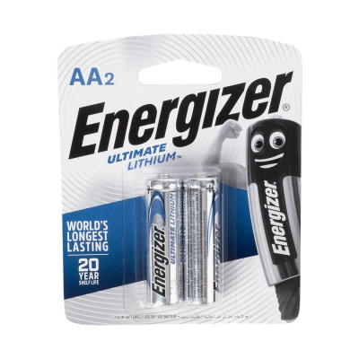 (image for) Ultimate Lithium Aa Battery- 2pack (moq6) Energizer