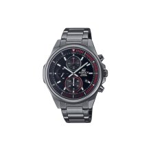 Edifice Analog Chrono Black