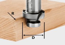 FESTOOL Roundover Cutter Hw R3-Ofk 500 490093