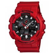 Casio G-Shock Antimag Anadigi Red