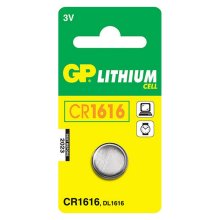 GP CR1616 Lithium Battery Card 1