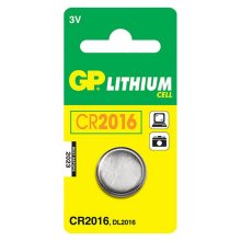 GP CR2016 Lithium Battery Card 1
