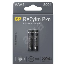 GP Recyko PRO AAA 800mAh Card of 2