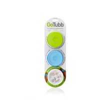 GoTubb 3Pack Medium Clear/Green/Blue 86CC