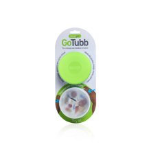 GoTubb 2 Pack Large Clear/Green