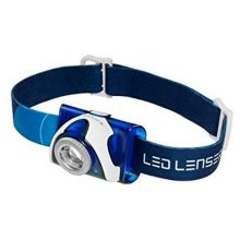 Led Lenser SEO7R Headlamp - Blue - Rechargeable - Box