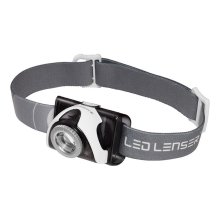 Led Lenser SEO5 Headlamp - Grey - Gift