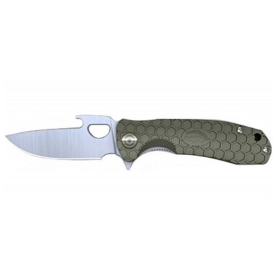 (image for) OL-GRN HONEY BADGER OPENER L/R LARGE - GREEN