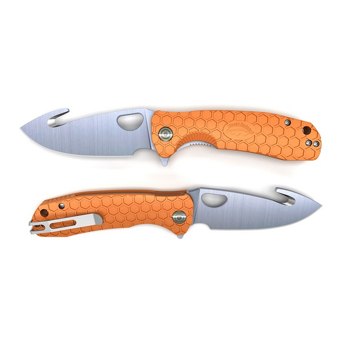(image for) HL-ORG HONEY BADGER HOOK L/R LARGE - ORANGE