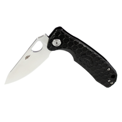 (image for) LL-BLK HONEY BADGER LEAF L/R LRG - BLACK