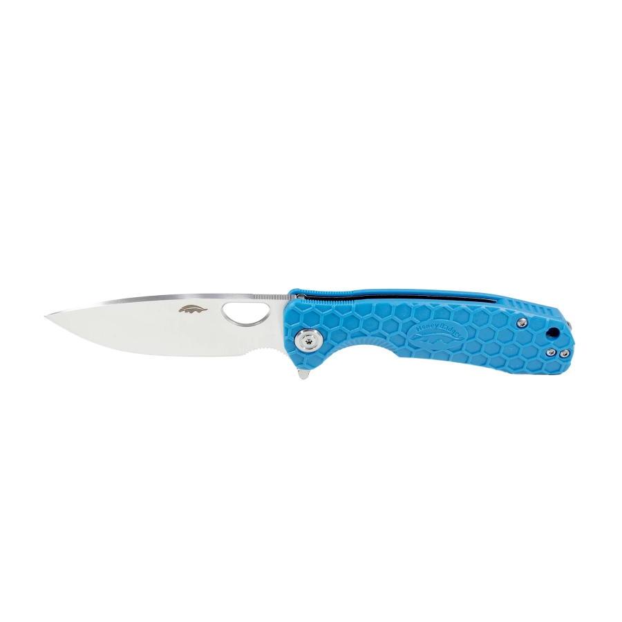 (image for) FM-14C-BLU HONEY BADGER FLIPPER 14C L/R MEDIUM - BLUE