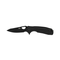 (image for) LS-14CBB-BLK HONEY BADGER LEAF 14C BLK BLADE L/R SMALL - BLACK