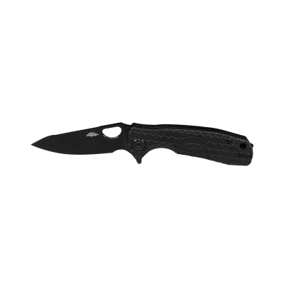 (image for) LS-14CBB-BLK HONEY BADGER LEAF 14C BLK BLADE L/R SMALL - BLACK