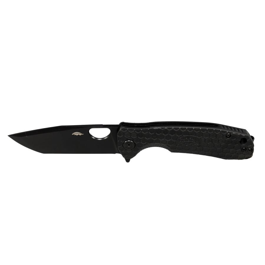 (image for) TAL-D2-BLK1 H.BADGER TANTO BLK BLADE D2 L/R LARGE - BLACK