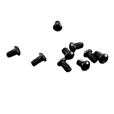 (image for) HB HANDLE SCREWS #T6 S&M (6xLONG 3xSHORT) - BLACK