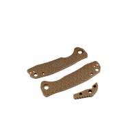 (image for) XM-TAN HONEY BADGER FRN HANDLE SET MEDIUM - TAN