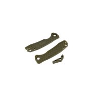 (image for) XL-GRN HONEY BADGER FRN HANDLE SET LARGE - GREEN