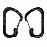 (image for) SLIDELOCK CARABINER #4 - BLACK