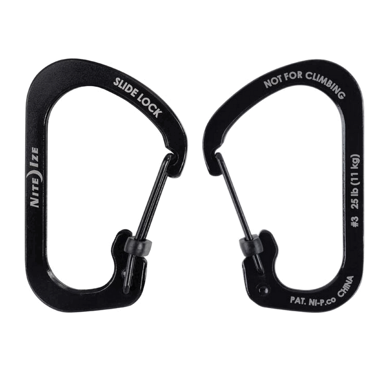 (image for) SLIDELOCK CARABINER #4 - BLACK