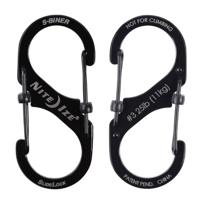 (image for) S-BINER SLIDELOCK #2 - BLACK