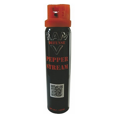 (image for) RAM DEFENSE PEPPER STREAM 100ML - SHRINK WRAP