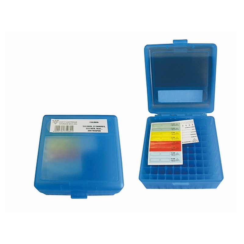 (image for) R 8717 RAM CARTRIDGE STORAGE BOX (100) .22 HORNET