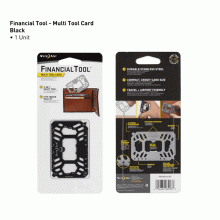 Nite Ize Financial Tool Multi Tool Card - Black (FMTM-01-R7)