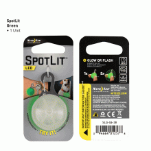 Nite Ize Spotlit Led Carabiner Light - Eco Pkg - Green (SLG-06-28)