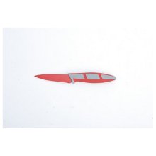 Ultra-Edge 3.5' Red Paring Knife Non-Stick Stainless Steel Blade Ergo Handle