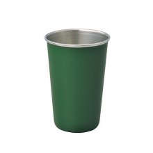 Thermosteel Green 4X 400ml Stainless Steel Tumblers