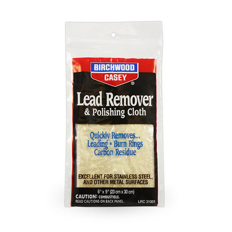 (image for) Birchwood Casey Lead Remover & Polishing Cloth 6x9