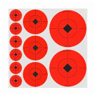 (image for) Birchwood Casey Tatget Spots Asst (10 Sheets - 110)