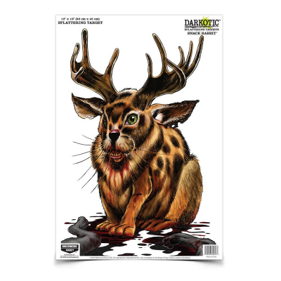 (image for) Birchwood Casey Target Darkotic 12x18 Snack Rabb