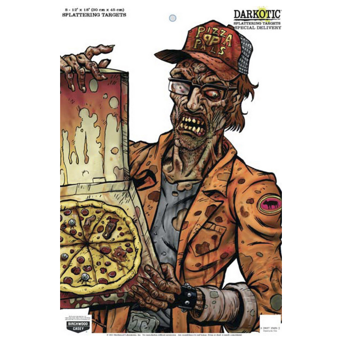 (image for) Birchwood Casey Target Darkotic 12X18 Special Div