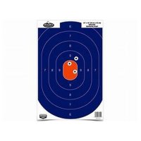 (image for) Birchwood Casey Dirty Bird 12 X 18 Blue / Orange Silhouette Target, 100 Targets