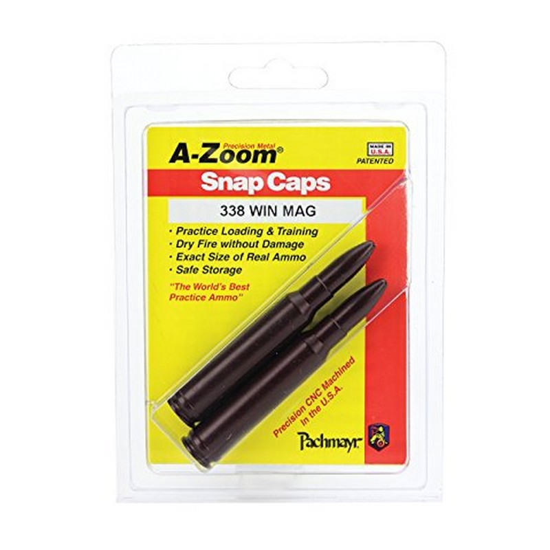 (image for) A-ZOOM 338 WM SNAP CAPS (2PK)