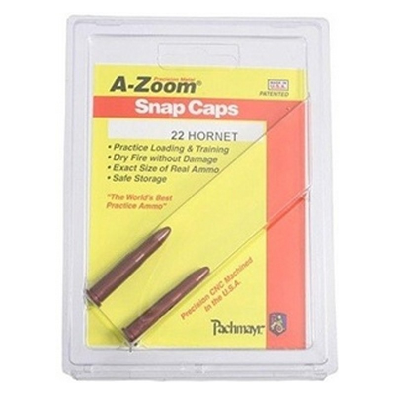 (image for) A-ZOOM 22 HORNET SNAP CAPS (2PK)
