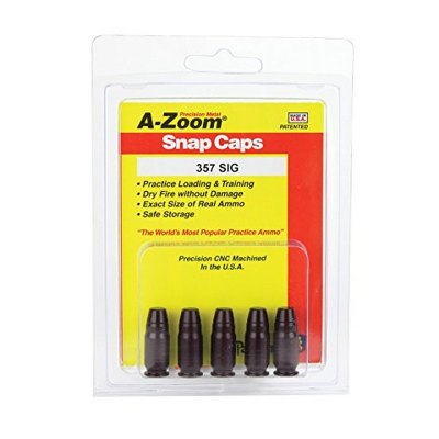 (image for) A-ZOOM 357 SIG SNAP CAPS 5pk