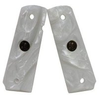 (image for) Pachmayer Grips 1911 White Pearl Smooth